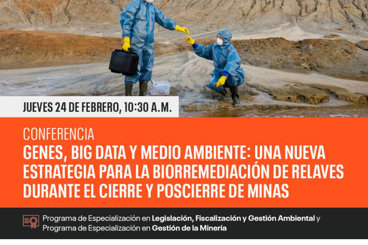 Genes big data y medio ambiente